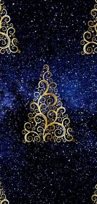 Art Christmas Tree Live Wallpaper