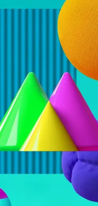 Art Colorfulness Triangle Live Wallpaper
