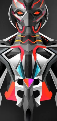 This smartphone wallpaper showcases an up-close view of a motorcycle set against a black background