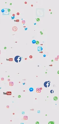 This live wallpaper showcases a creative blend of corporate animation style and contemporary digital art