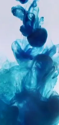 Art Electric Blue Liquid Live Wallpaper
