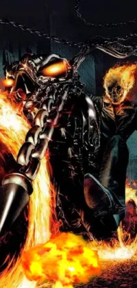 Art Fire Heat Live Wallpaper