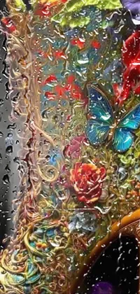 Art Glass Pattern Live Wallpaper