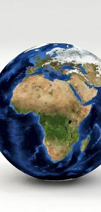 Art Globe Map Live Wallpaper
