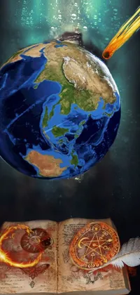 Art Globe Planet Live Wallpaper