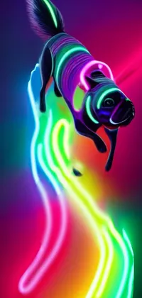 Art Liquid Visual Effect Lighting Live Wallpaper