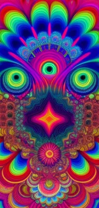 psychedelically  Live Wallpaper