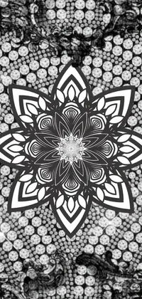 Art Monochrome Symmetry Live Wallpaper