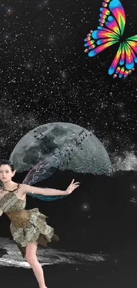 Art Moon Astronomical Object Live Wallpaper