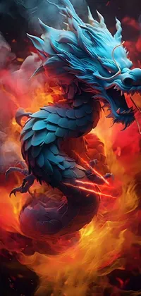 Art Mythical Creature Dragon Live Wallpaper