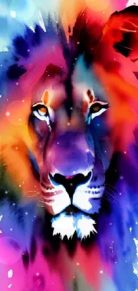 Art Paint Felidae Carnivore Live Wallpaper