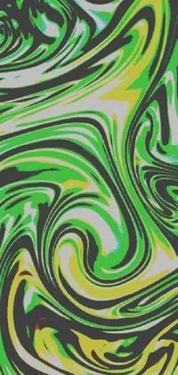 Art Paint Green Organism Live Wallpaper