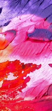 If you're looking to add some artistic flair to your phone's display, this multicolored painting live wallpaper is the perfect choice! The pexels image showcases ink and colors on silk in bright, sunny hues that are sure to catch your eye