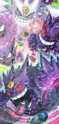 Mega gengar shiny ✨  Gengar pokemon, Pokemon painting, Pokemon art