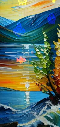 Art Paint Water Paint Live Wallpaper