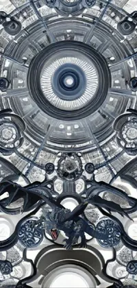 Art Symmetry Automotive Tire Live Wallpaper