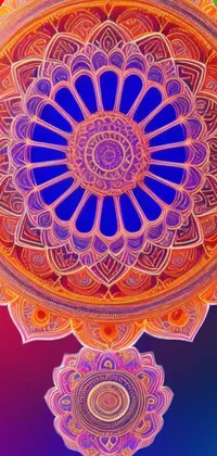 Art Symmetry Circle Live Wallpaper