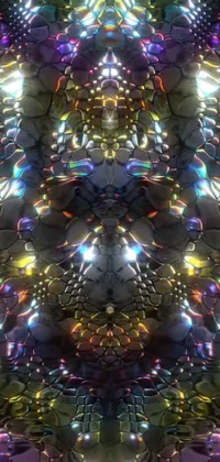 Art Triangle Stained Glass Live Wallpaper