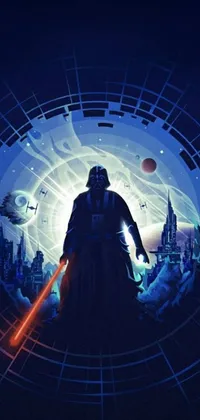 Get transported to the world of Star Wars with this phone live wallpaper