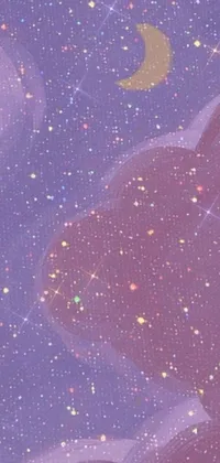Get lost in a magical world of Sailor Moon-inspired goodness with this stunning phone live wallpaper