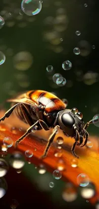 Arthropod Insect Amber Live Wallpaper