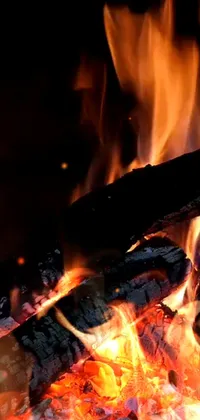 Ash Charcoal Fire Live Wallpaper