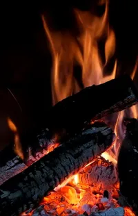 Ash Fire Flame Live Wallpaper