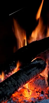 Ash Fire Heat Live Wallpaper