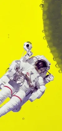 Astronaut Art Font Live Wallpaper