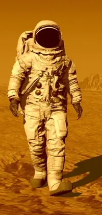 Astronaut Cargo Pants Gesture Live Wallpaper