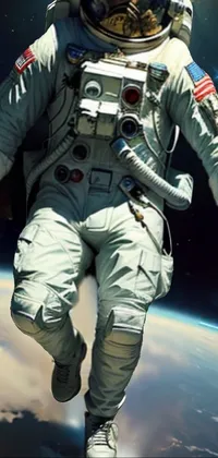 Astronaut Cool Space Live Wallpaper