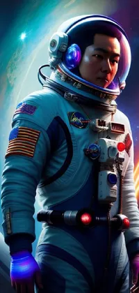 Astronaut Entertainment Fun Live Wallpaper