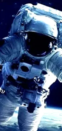 Astronaut Helmet Personal Protective Equipment Live Wallpaper