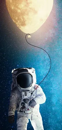 Astronaut Light Astronomical Object Live Wallpaper