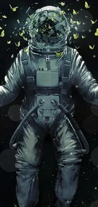 Astronaut Sleeve Cool Live Wallpaper