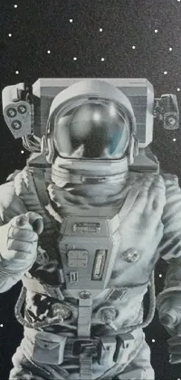 Astronaut Sleeve Space Live Wallpaper