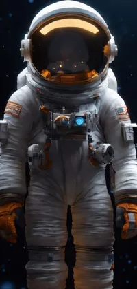 Astronaut Sleeve World Live Wallpaper