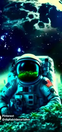 Astronaut Water Astronomical Object Live Wallpaper