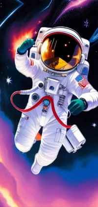 Astronaut World Astronomical Object Live Wallpaper