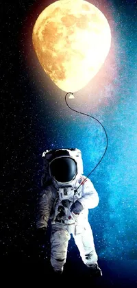 Astronaut World Flash Photography Live Wallpaper