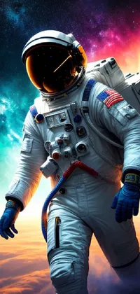 Astronaut World Gesture Live Wallpaper