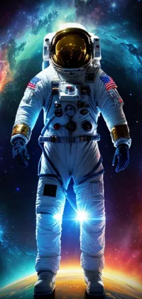 Astronaut World Sleeve Live Wallpaper