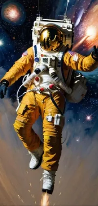 Astronaut World Space Live Wallpaper