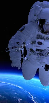 Astronaut World Space Live Wallpaper