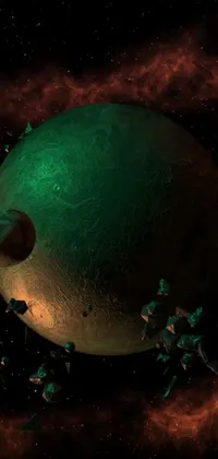 Astronomy Moon Underwater Live Wallpaper