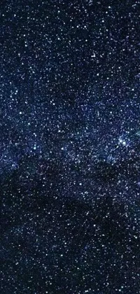Experience the magic of the night sky with this breathtaking live wallpaper