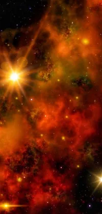 Atmosphere Amber Astronomical Object Live Wallpaper