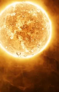 Atmosphere Amber Astronomical Object Live Wallpaper