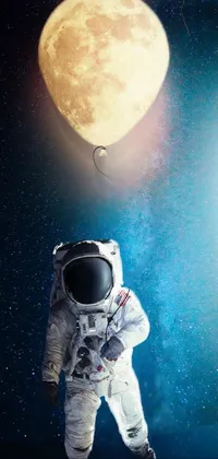 Atmosphere Astronaut World Live Wallpaper