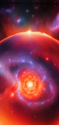 Atmosphere Astronomical Object Red Live Wallpaper